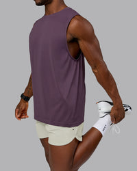 Man wearing Lift 6" Performance Short - Bone | Model:Sam | Size:L | Thumbnail Index: 5