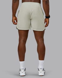 Man wearing Lift 6" Performance Short - Bone | Model:Sam | Size:L | Thumbnail Index: 3