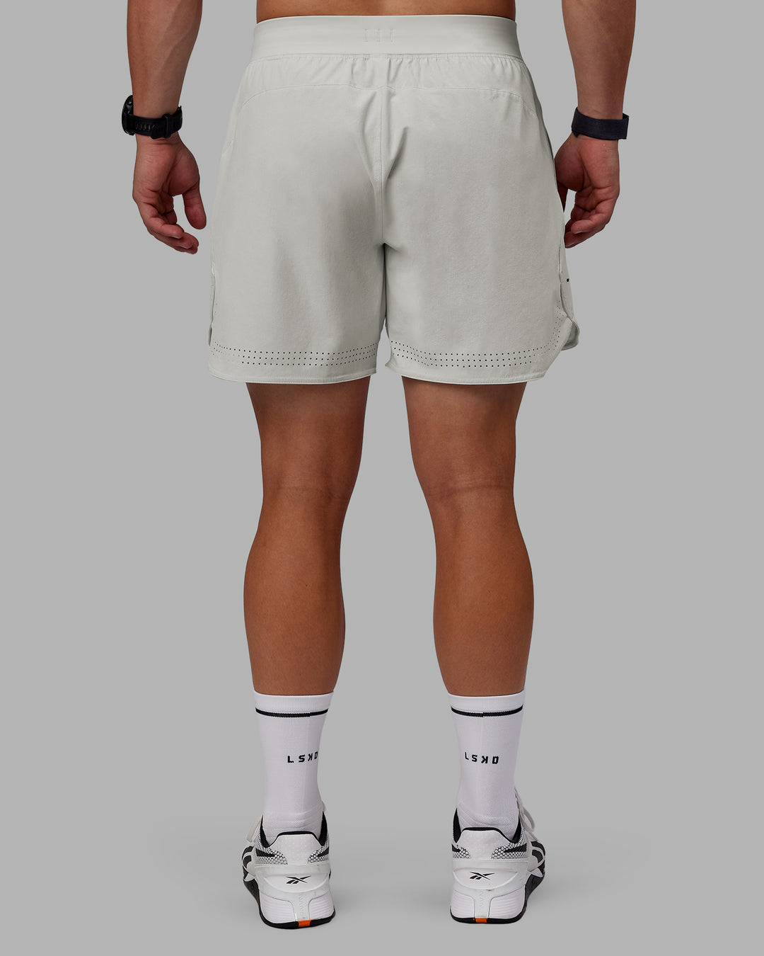 Man wearing Lift 6" Performance Shorts - Digital Mist - view 4