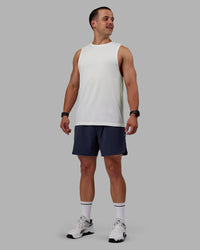 Man wearing Lift 6" Performance Shorts - Future Navy | Thumbnail Index: 2