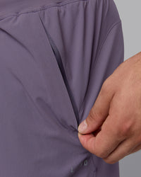 Man wearing Lift 6" Performance Shorts - Purple Sage | Thumbnail Index: 6