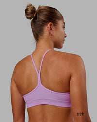 Lift High Neck Sports Bra - Light Violet | Thumbnail Index: 1