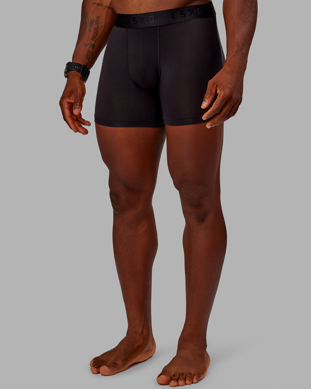 Man wearing MVP Trunks 3 Pack - Black - view 5