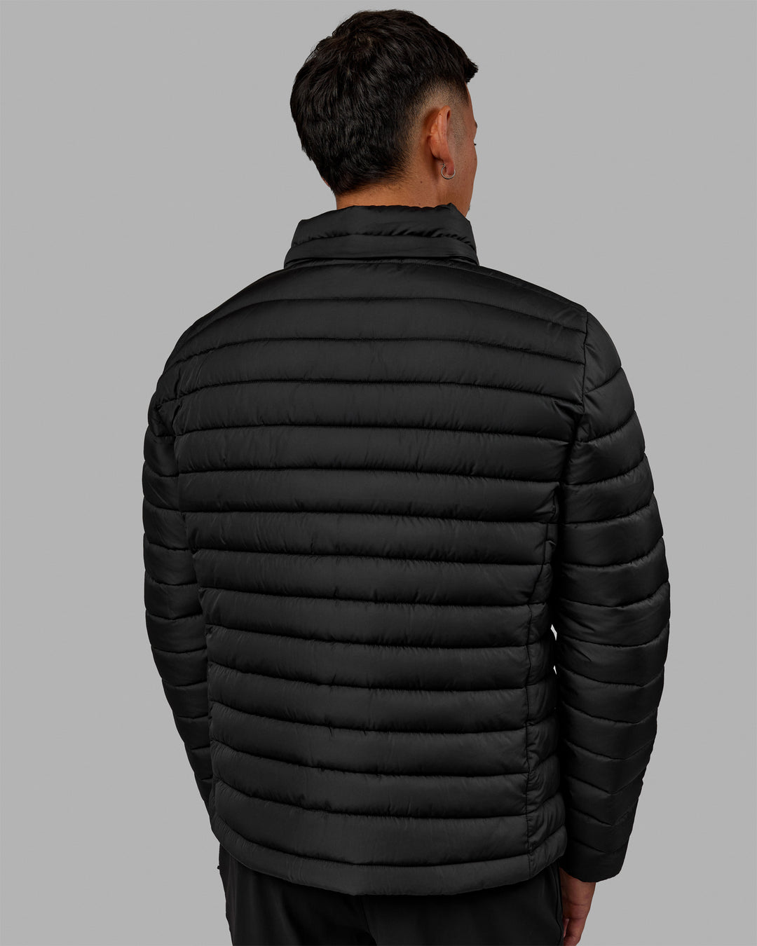 Man wearing All-day Puffer Jacket - Black - view 4
