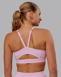 Woman wearing Momentum Sports Bra D/DD/E - Marshmallow | Thumbnail Index: 1