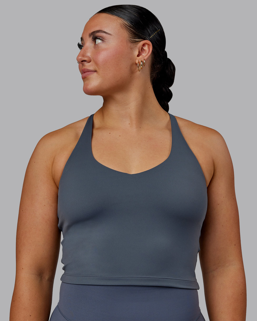 Woman wearing Movement Active Tank - Turbulence - view 2