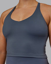 Woman wearing Movement Active Tank - Turbulence | Thumbnail Index: 3