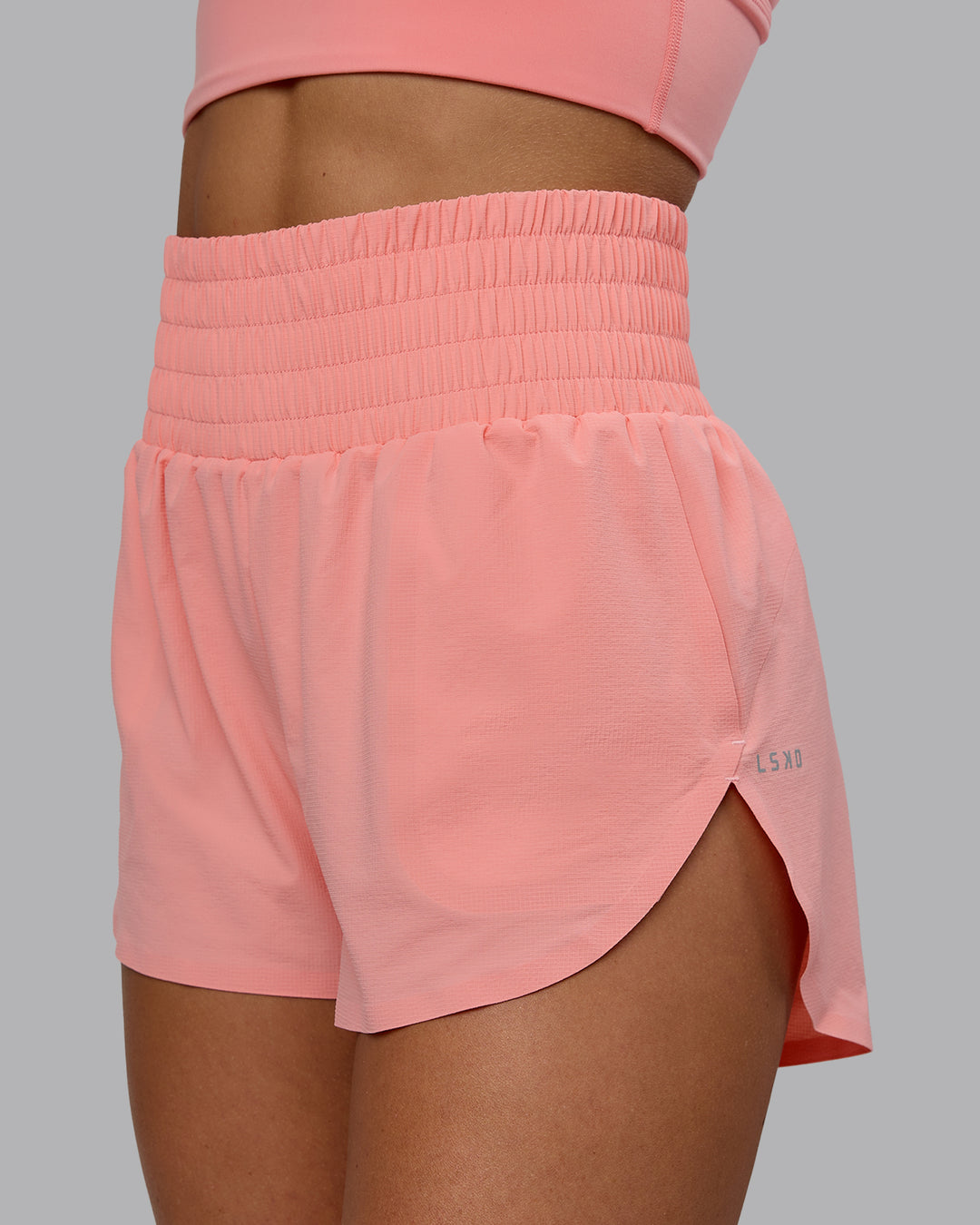 Woman wearing Power Train 2" Shorts - Murex Shell - view 8