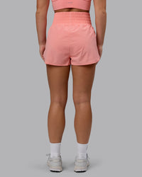 Woman wearing Power Train 2" Shorts - Murex Shell | Thumbnail Index: 3
