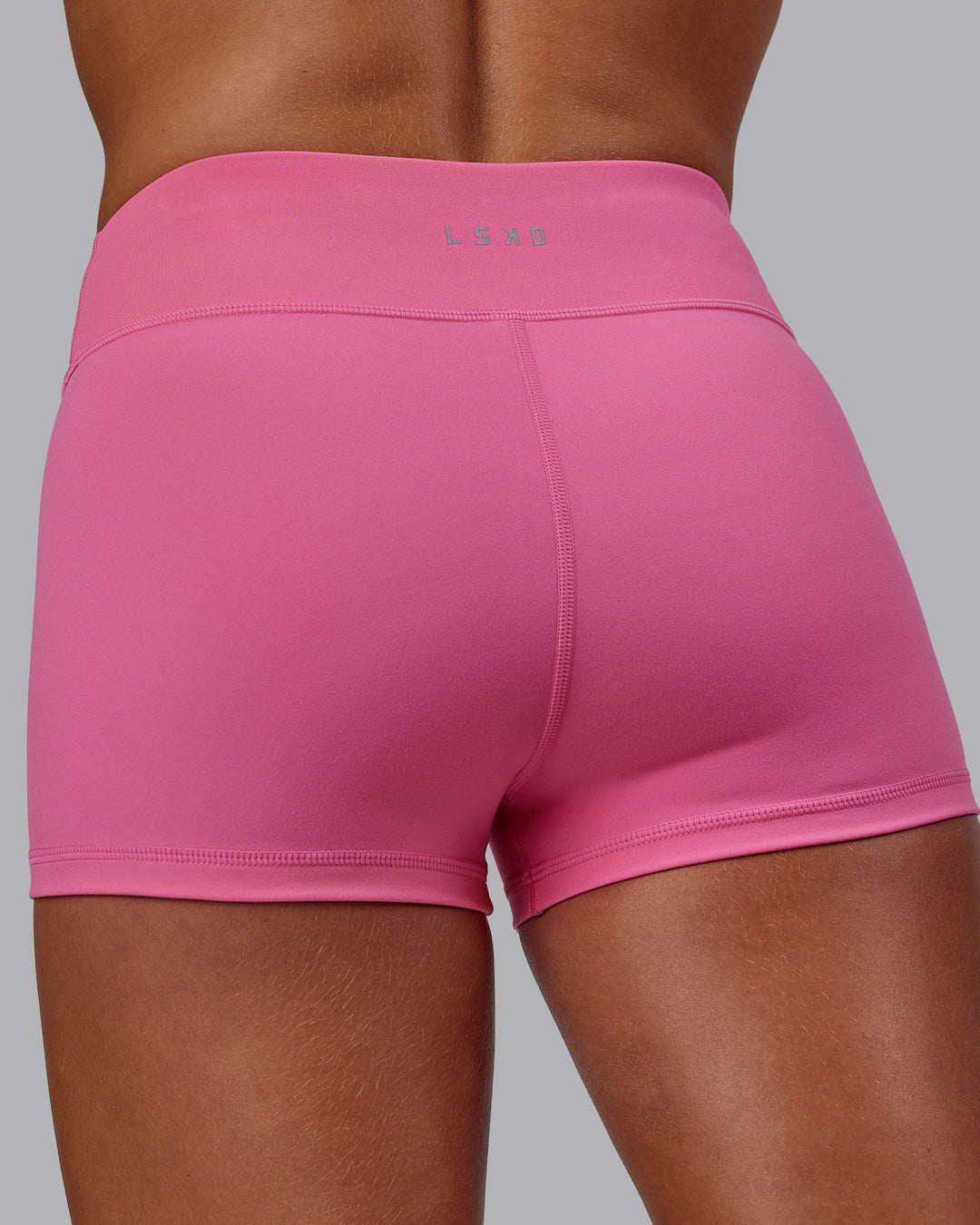 Woman wearing RXD Low-Rise 2" Short - Carmine Rose - view 6
