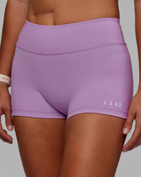 Woman wearing RXD Low-Rise 2" Short - Light Violet | Thumbnail Index: 2