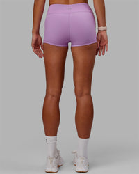 Woman wearing RXD Low-Rise 2" Short - Light Violet | Thumbnail Index: 3