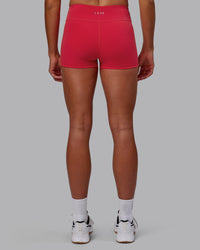Woman wearing RXD Low-Rise 2" Short - Scarlet | Thumbnail Index: 4
