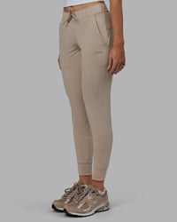 Women Weaing Restore CloudFLX Jogger - Oatmeal Marl | Thumbnail Index: 0