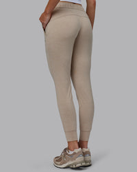 Women Weaing Restore CloudFLX Jogger - Oatmeal Marl | Thumbnail Index: 2