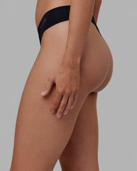Seamless G-String 3 Pack - Black | Thumbnail Index: 4