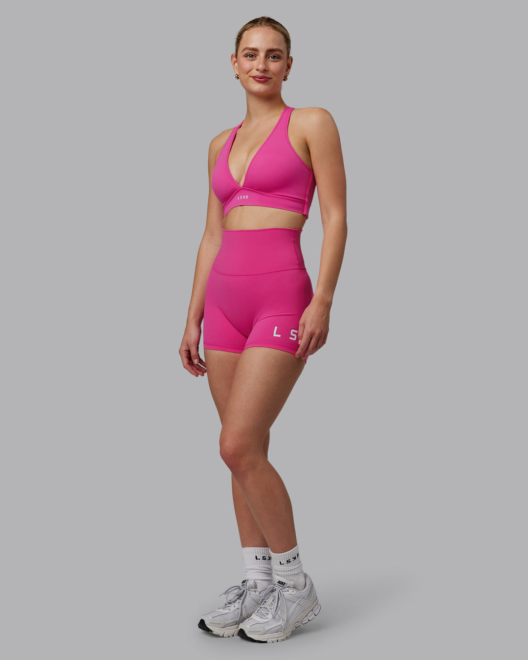 Stamina Sports Bra D/DD/E - Fuchsia Pink - view 5