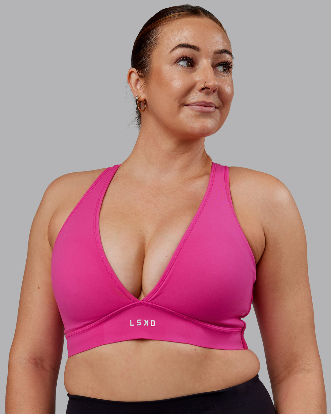 Stamina Sports Bra D/DD/E - Fuchsia Pink - view 4