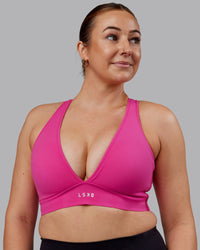 Stamina Sports Bra D/DD/E - Fuchsia Pink | Thumbnail Index: 3