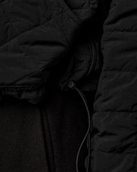 Woman wearing Thrive Packable Jacket - Black | Thumbnail Index: 8