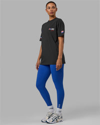Women wearing Redline FLXCotton Tee Oversize - Phantom-White | Thumbnail Index: 10