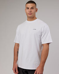 VS5 FLXCotton Tee Oversize - White-Black | Thumbnail Index: 6