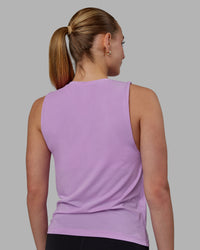 Woman wearing Vital Training Tank - Light Violet | Thumbnail Index: 2
