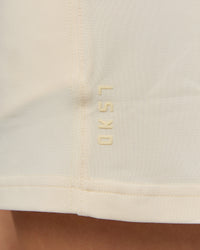 Woman wearing Restore CloudFLX Shorts - Ivory | Thumbnail Index: 6