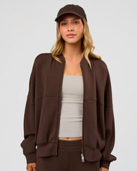 Woman wearing CF Move Through Cap - Hot Chocolate | Model:Leilani | Size:OS | Thumbnail Index: 3