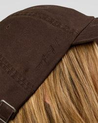 Woman wearing CF Move Through Cap - Hot Chocolate | Model:Leilani | Size:OS | Thumbnail Index: 1