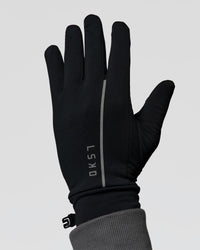 Pace Running Gloves - Black | Thumbnail Index: 0