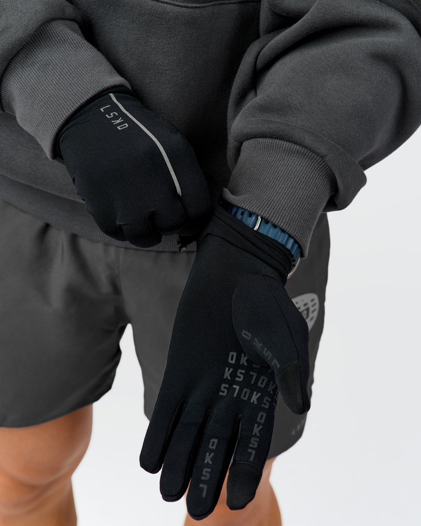 Pace Running Gloves - Black