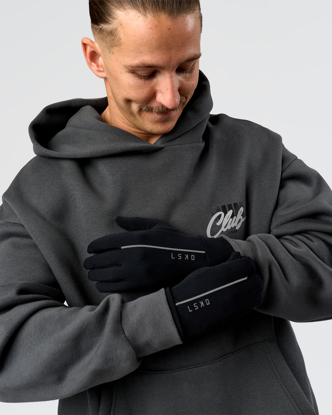 Pace Running Gloves - Black - view 7