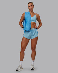 Perform Lightweight Microfibre Towel - Azure Blue | Thumbnail Index: 2