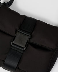 Puffer Crossbody Bag - Black | Thumbnail Index: 2