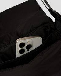 Puffer Crossbody Bag - Black | Thumbnail Index: 1