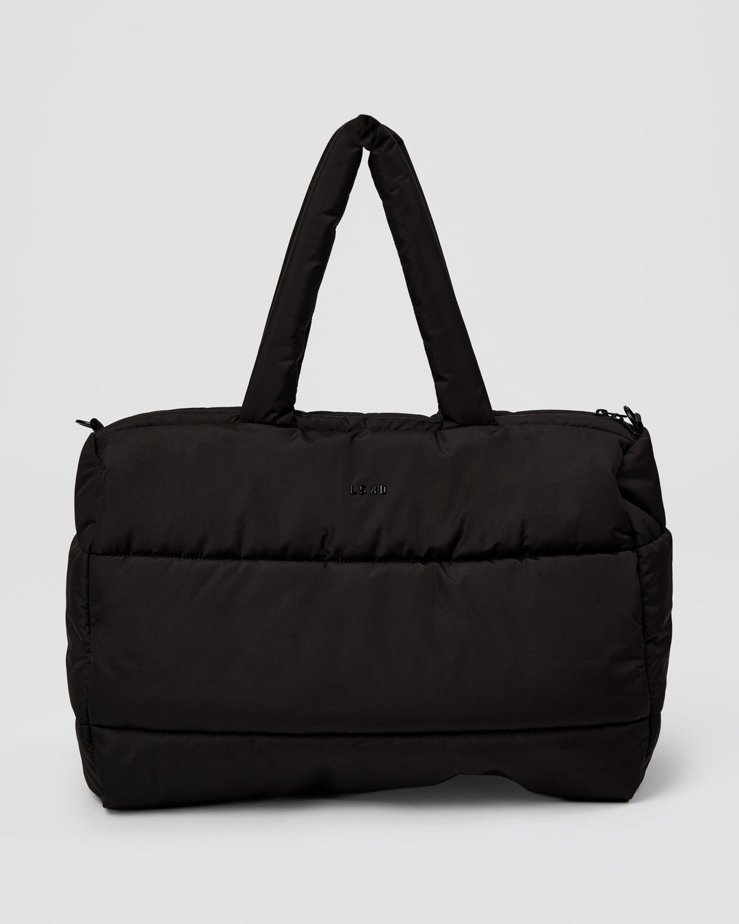 Puffer Duffle Bag - Black - view 7
