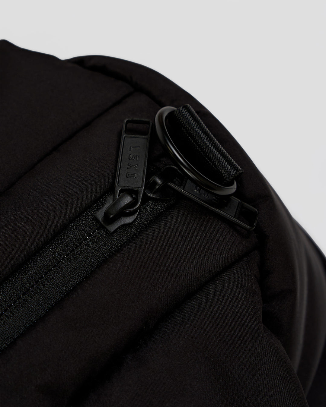 Puffer Duffle Bag - Black - view 5