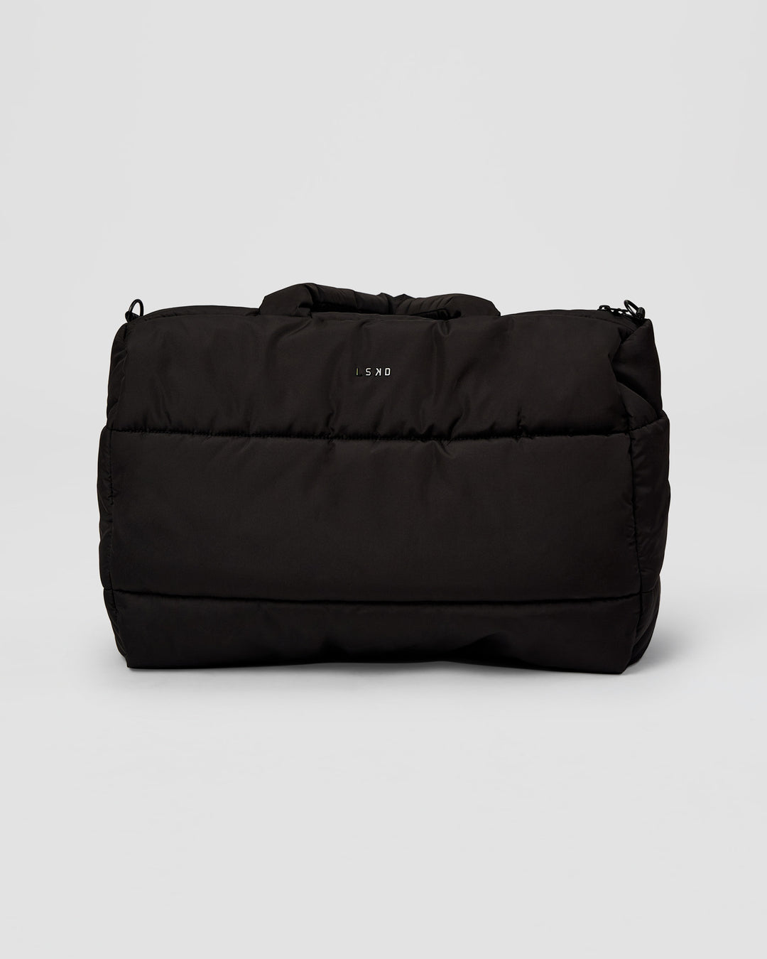 Puffer Duffle Bag - Black - view 8