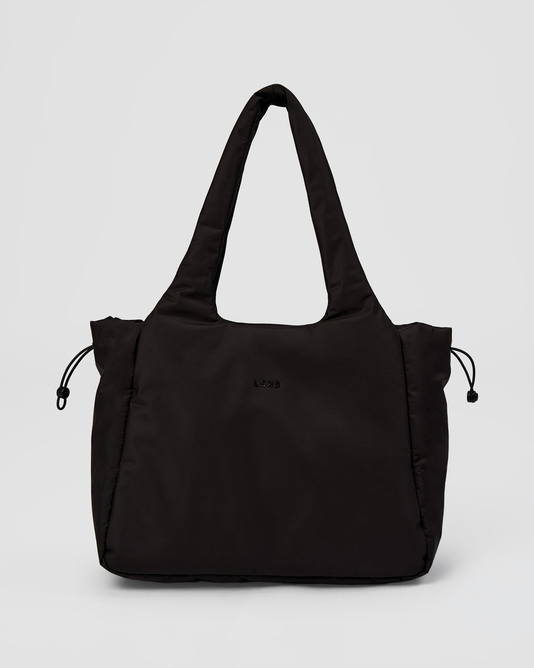 Puffer Tote Bag - Black - view 5