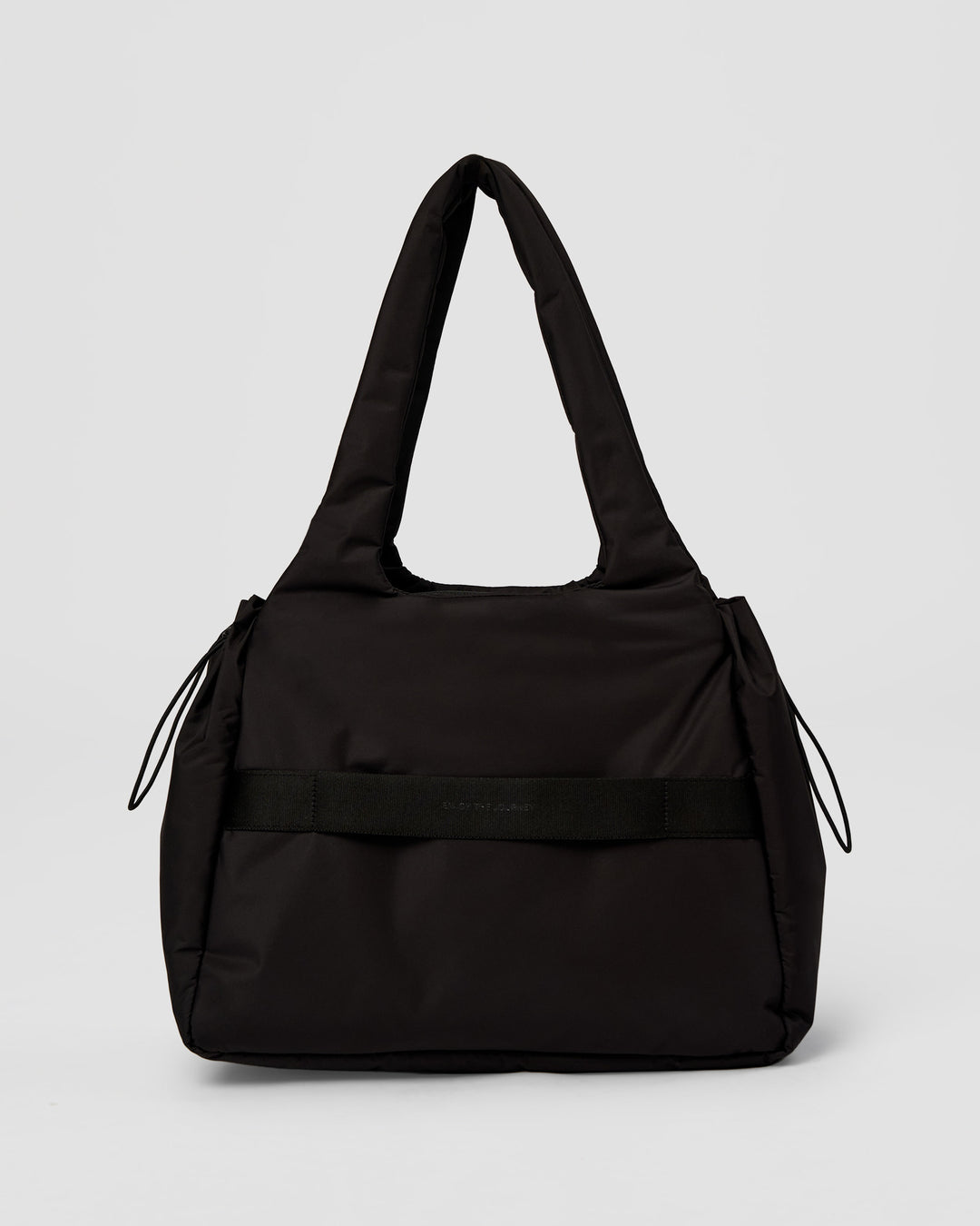 Puffer Tote Bag - Black - view 9