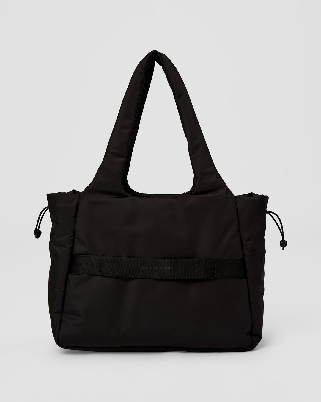 Puffer Tote Bag - Black - view 7