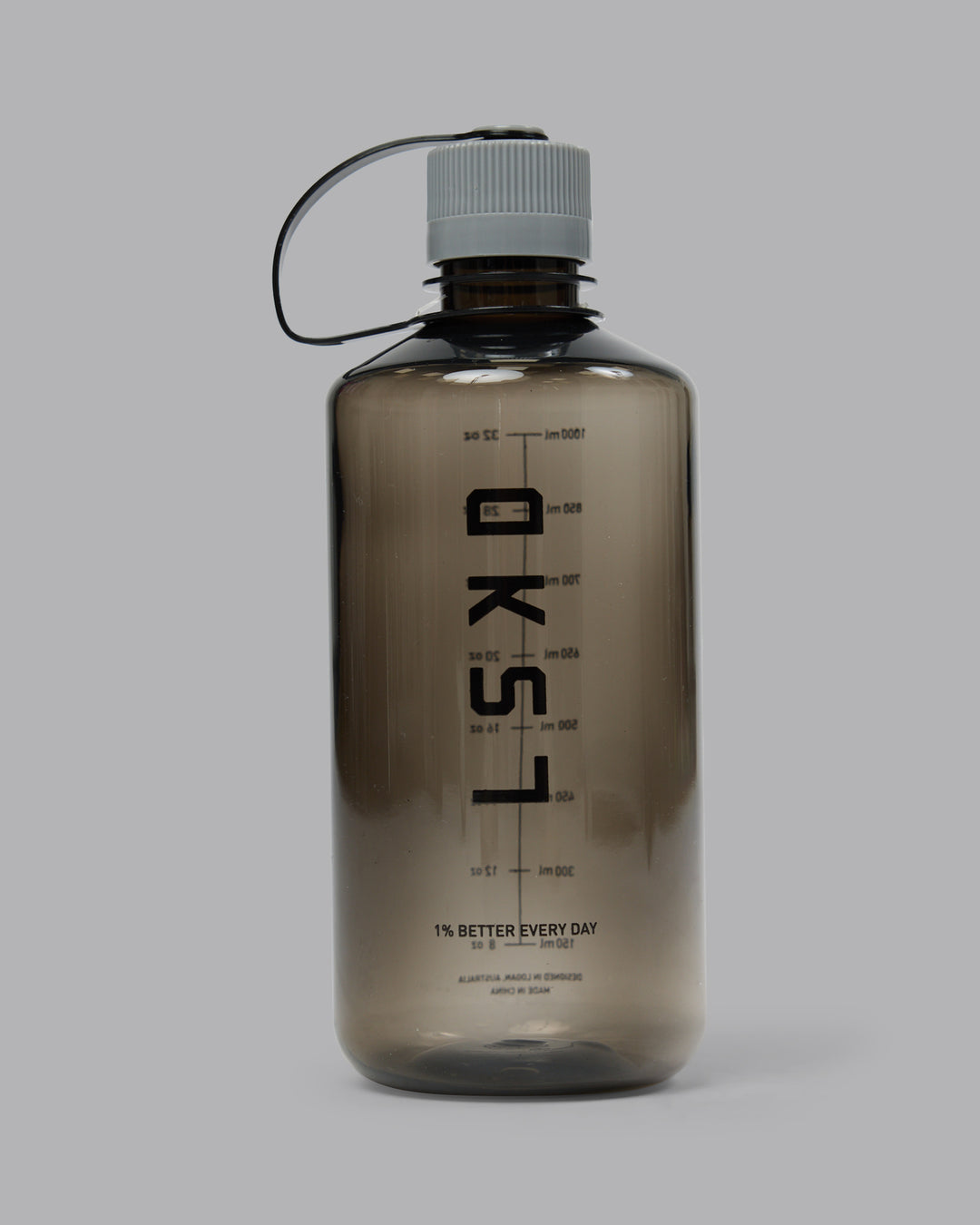 Refresh Narrow Mouth Bottle - Pirate Black-Light Grey - view 1