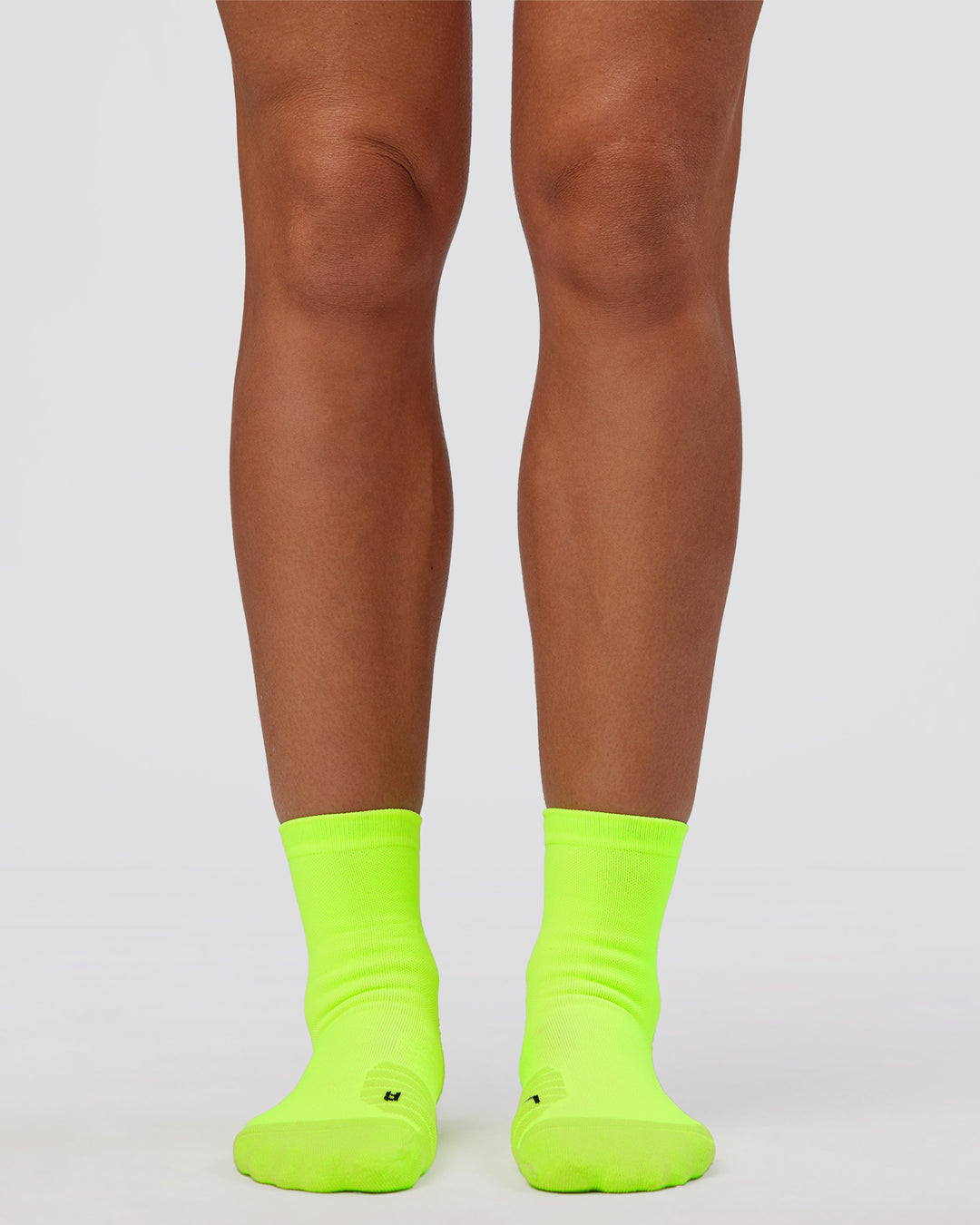 Run Club Performance Quarter Socks - Lime Glo - view 4