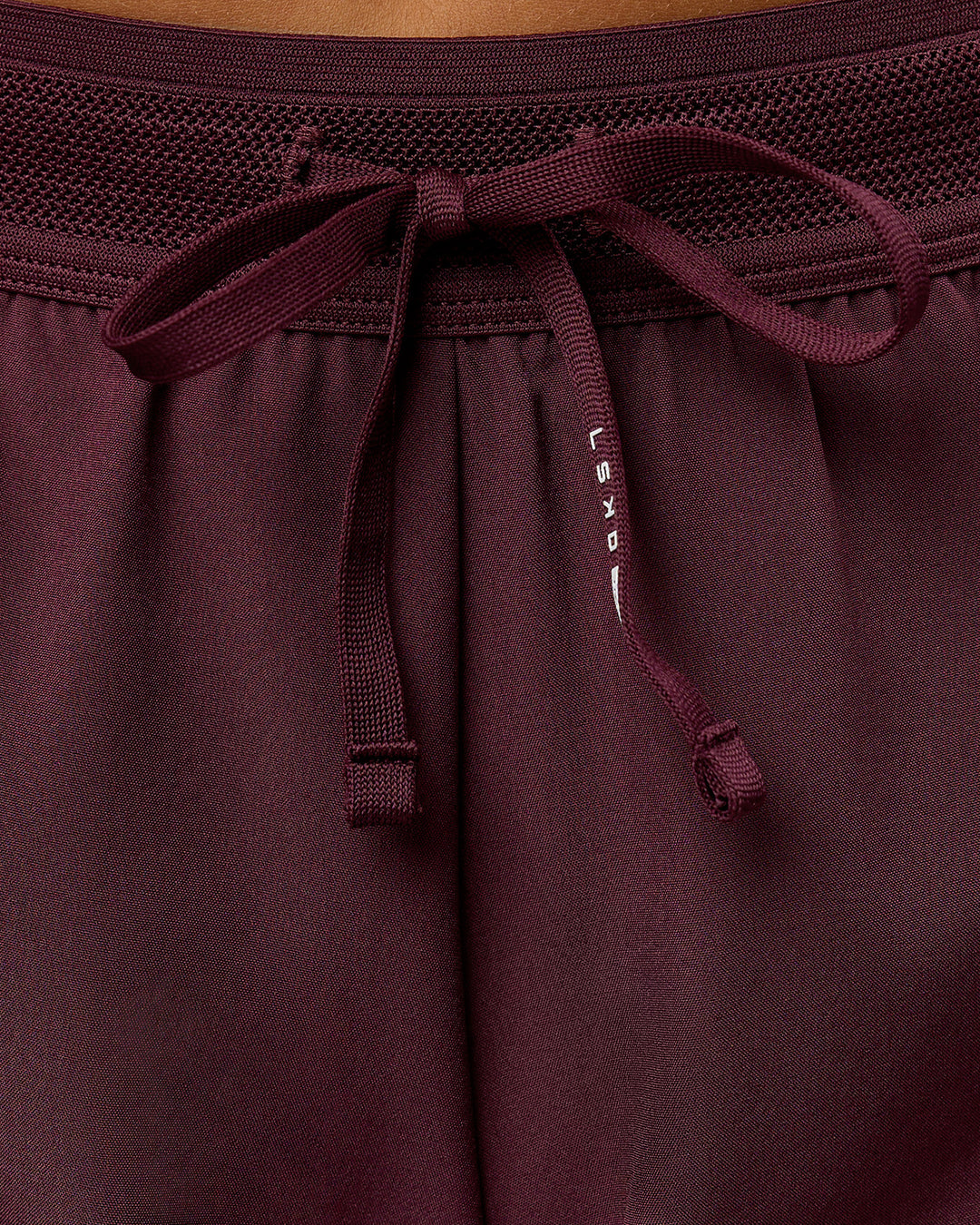 Woman wearing Accelerate 3" Mid-Rise Running Short - Cherry Lacquer-| Model:Bianca| Size:S | - view 8