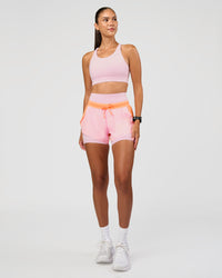 Woman wearing Accelerate Sports Bra - Marshmallow | Model:Rhiley | Size:S | Thumbnail Index: 2
