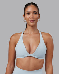 Woman wearing Agile Sports Bra - Skyride | Model:Rhiley | Size:S | Thumbnail Index: 3