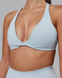 Woman wearing Agile Sports Bra - Skyride | Model:Rhiley | Size:S | Thumbnail Index: 6