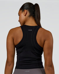 Woman wearing Bend Performance Tank - Black | Model:Rosie | Size:S | Thumbnail Index: 3