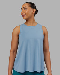 Woman wearing Breeze Training Tank - Glacier Lake | Model:Ayla | Size:S | Thumbnail Index: 0